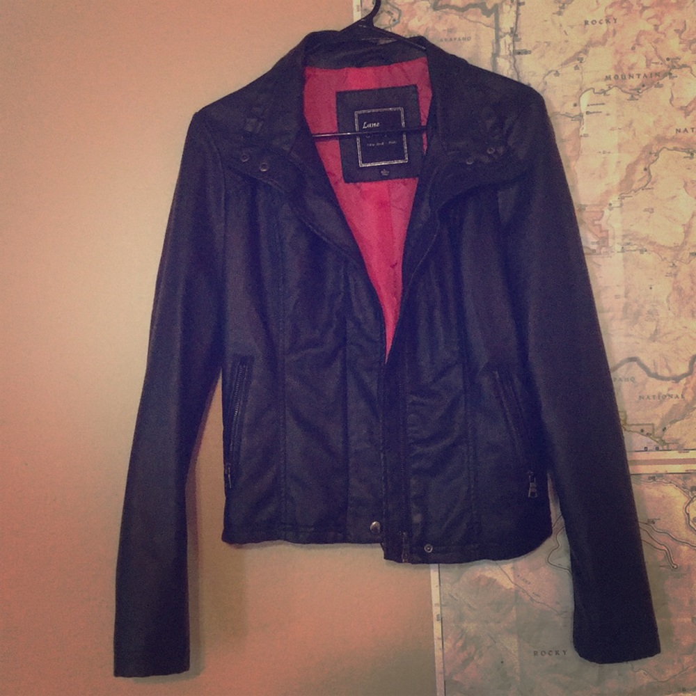 NWOT Lane Crawford leather jacket